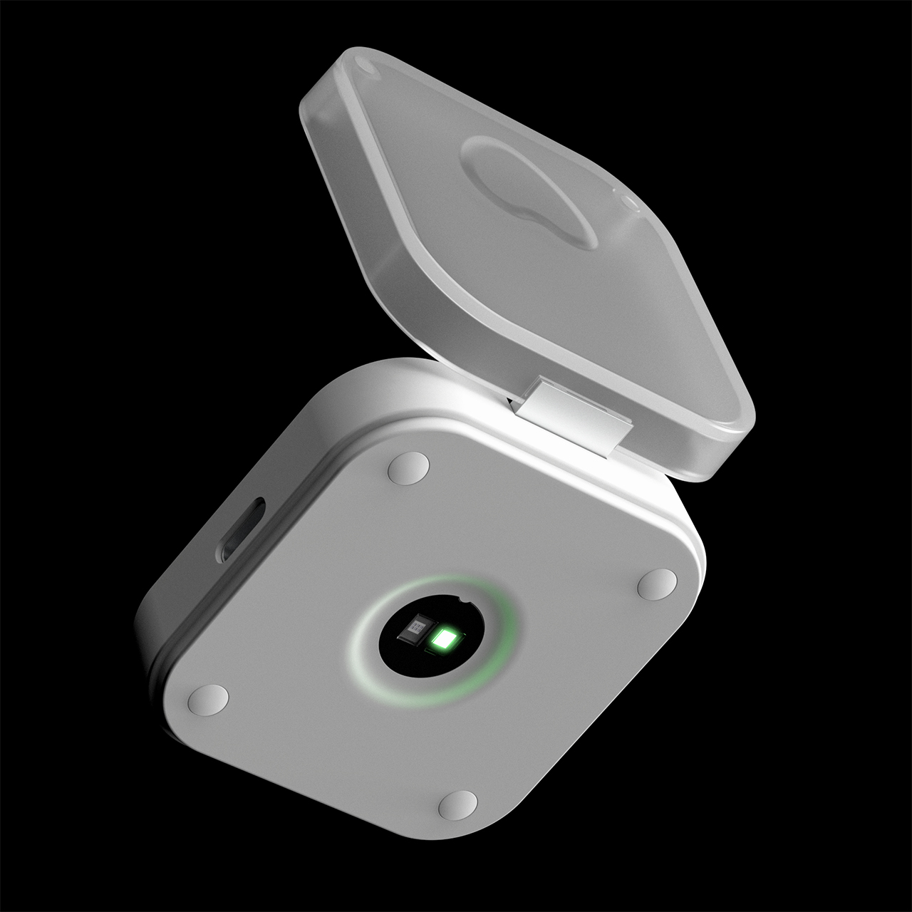 The finger-guiding sensor groove